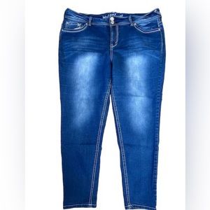 Plus size wallflower skinny jeans junior plus
